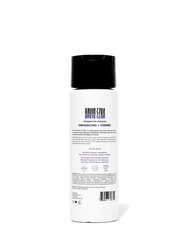 Enhancing + Toning Purple Shampoo - David Ezra Professional Haircare