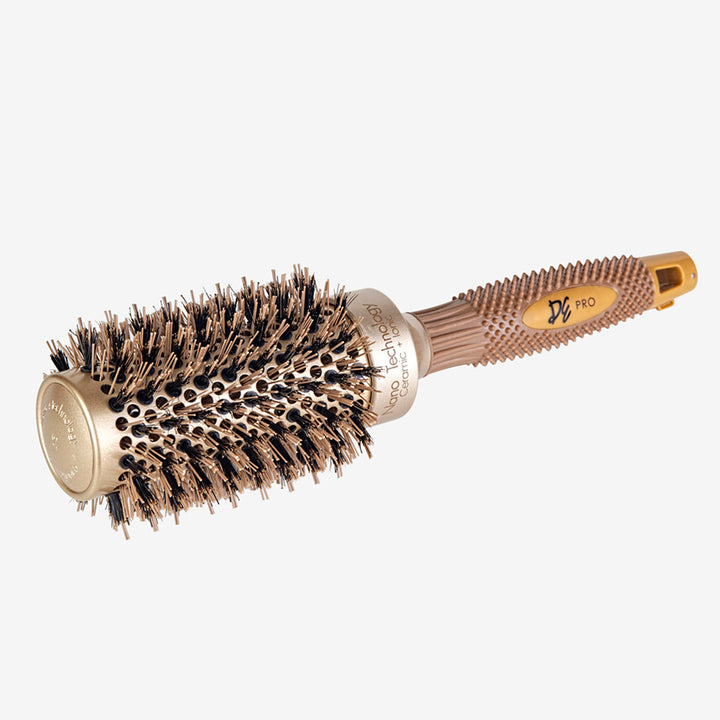 David Ezra DE Pro Nano + Ionic Technology Ceramic Round Brush with 1-3/4" Barrel 43mm - David Ezra Professional Haircare