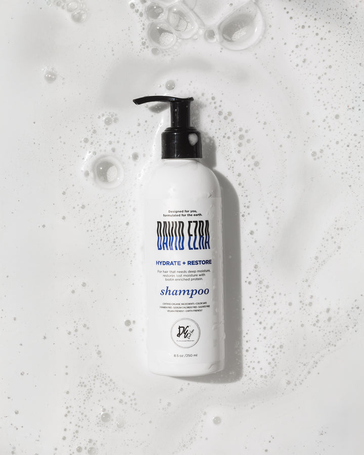 David Ezra DE Pro Hydrate & Restore Shampoo - David Ezra Professional Haircare