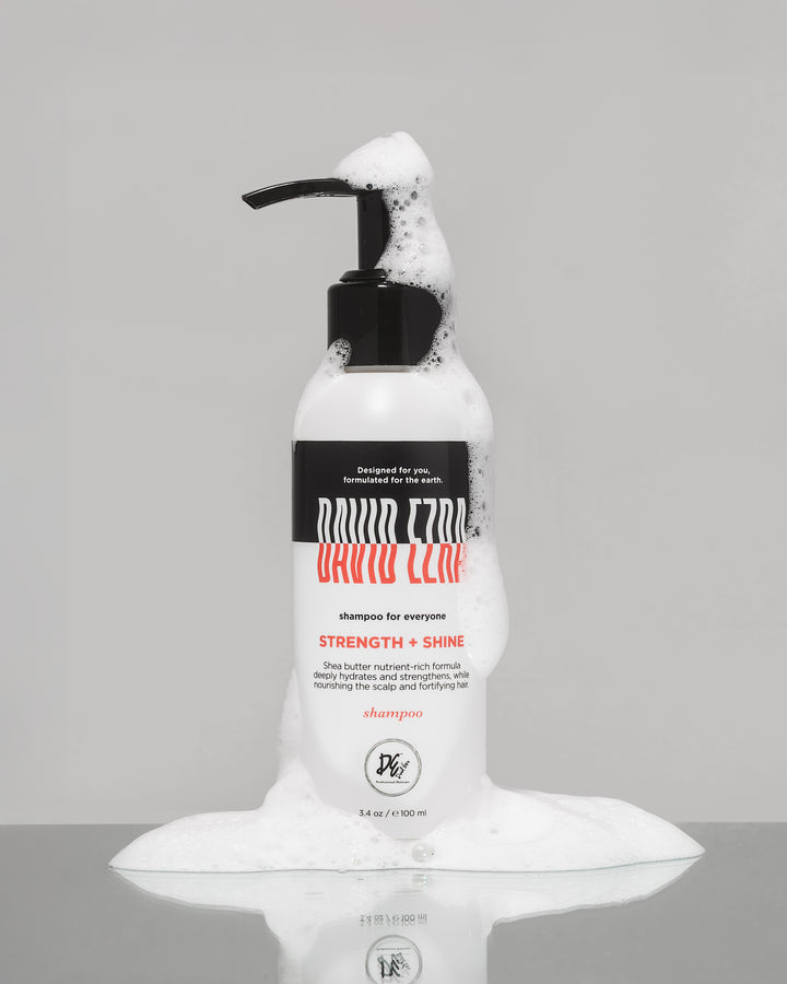 DE Pro Strength & Shine Shea Butter Shampoo - David Ezra Professional Haircare