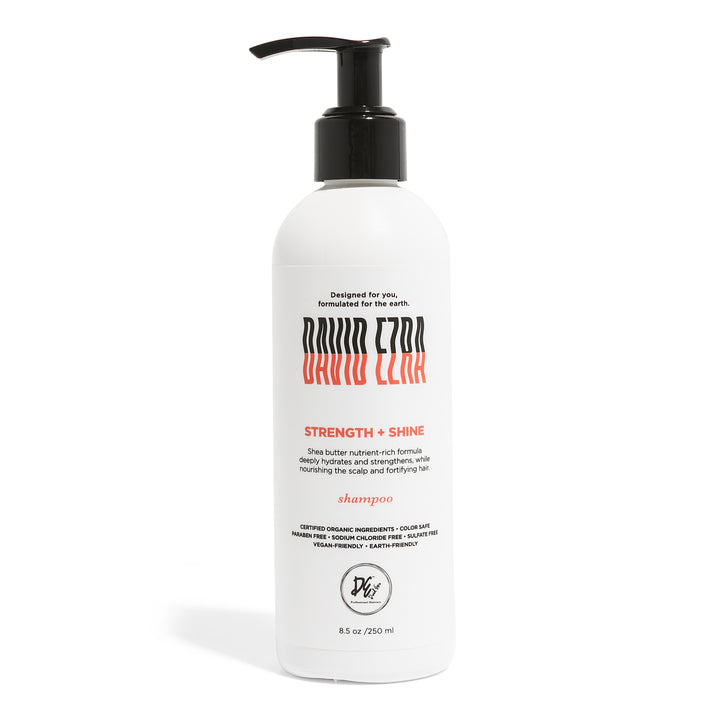 DE Pro Strength & Shine Shea Butter Shampoo - David Ezra Professional Haircare