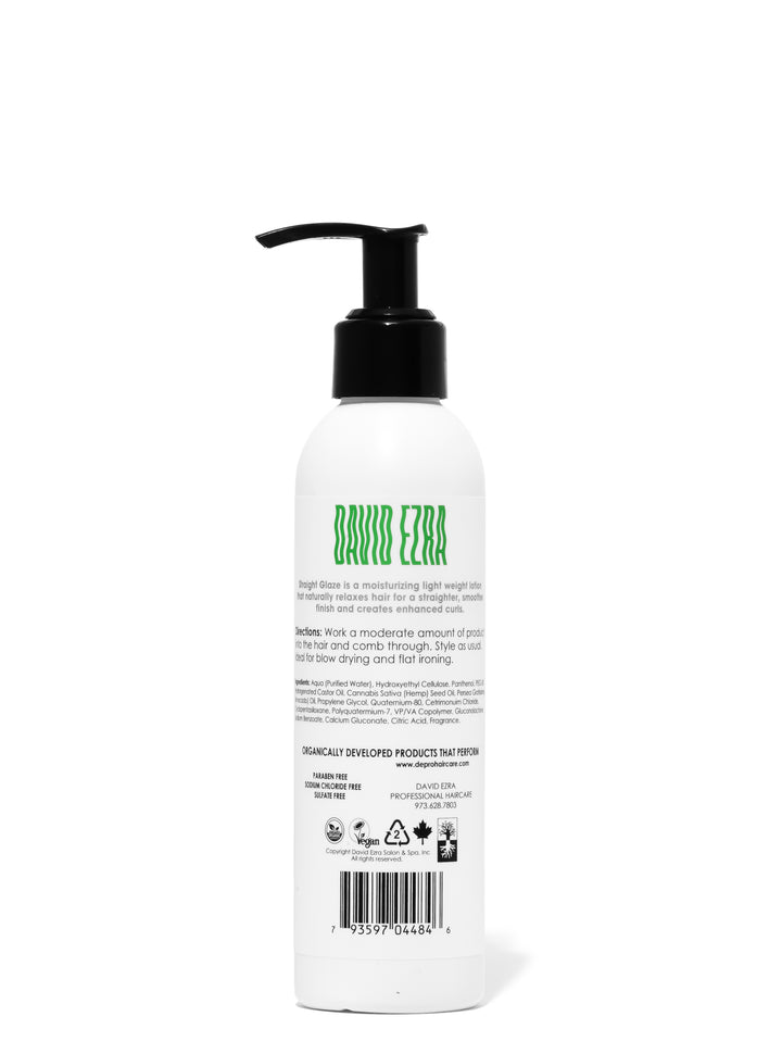 Straighten & Smooth Straight Glaze - David Ezra Professional Haircare