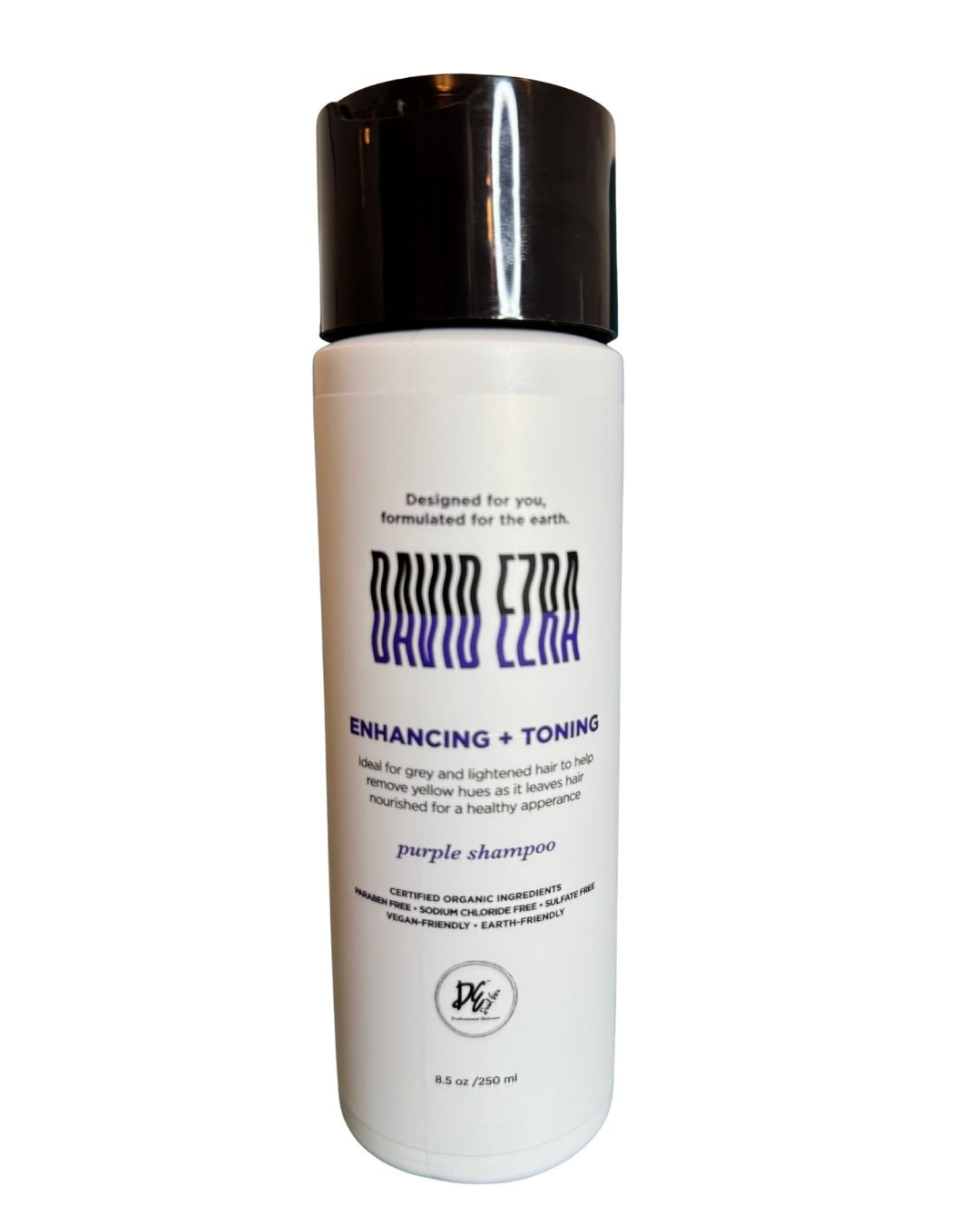 David Ezra DE Pro Enhancing + Toning Purple Shampoo - David Ezra Professional Haircare