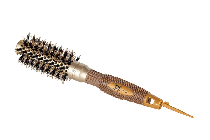 David Ezra DE Pro Nano + Ionic Technology Ceramic Round Brush with 1" Barrel 25mm - David Ezra Professional Haircare