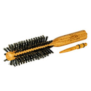 DE David Ezra Wooden Round Brush - David Ezra Professional Haircare